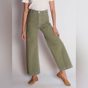 JESSE KAMM - Sailor Pant - Size 6 - Color: Shrub